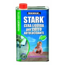 Teknica Stark Cera Liquida rossa 1 lt per Cotto Autolucidante ECO