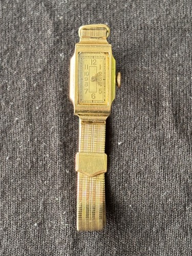 Antico orologio donna art deco