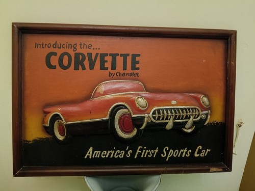 Insegna vintage chevrolet - insegna,