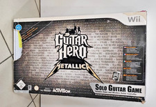 Guitar Hero Metallica Bundle GIOCO + CHITARRA Nintendo WII (Solo Guitar Game)