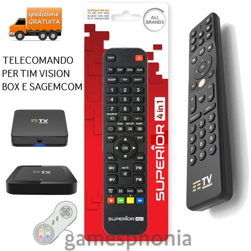 Telecomando per timvision tim - telecomando,