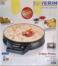 Severin Crepes Maker 30cm piastra antiaderente, regolazione temperatura.