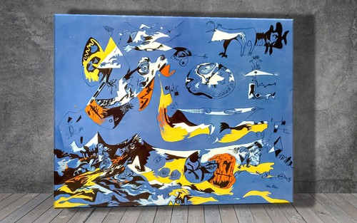 Jackson pollock blue moby - blue, dick