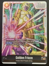 GOLDEN FRIEZA scr FB02 FB02-140 dragon ball super card game fusion world DBS