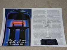 Luxman LV-105, LV-103 Amplificatore valvolare pubblicitario, 1986, 2 pg