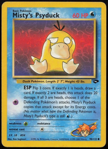 Misty psyduck common non - psyduck,
