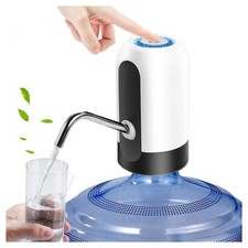 DISPENSER EROGATORE D'ACQUA RUBINETTO ELETTRICO PER BOCCIONI RICARICABILE USB