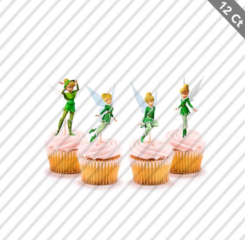 Tinkerbell fairy cupcake - tinkerbell,
