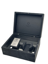 Scatola Orologio MECCANICHE VELOCI Box Astuccio Cofanetto VINTAGE GRIGIO NERO