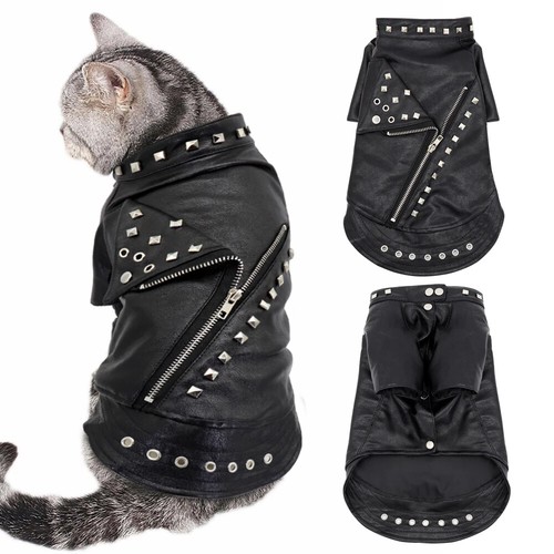 Giacca pelle per gatti - per,