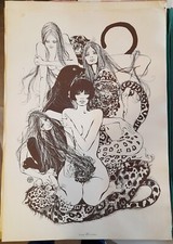Crepax poster valentina - crepax,