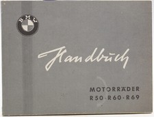 uso manutenzione bmw r 50 r 60 r 69 handbuch motorrader sitzbank seitenwagen