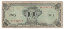 1000 AM LIRE SERIE 1943