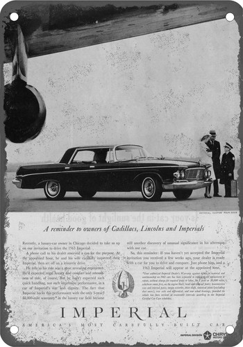 Insegna metallo 1963 - insegna,