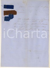 1859 TOURS (F) Yvon CHARMOIS invia scampoli di tessuti *Lettera