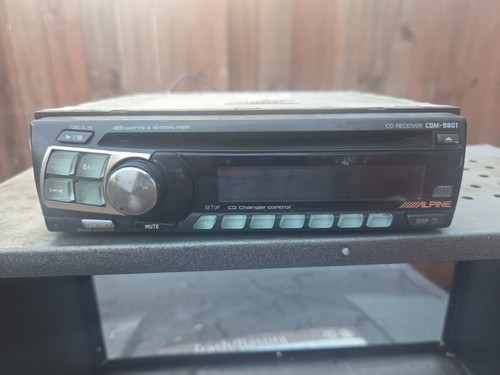 Alpine cdm 9801 non - alpine, cdm-9801