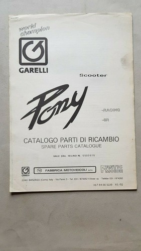 Garelli pony racing - garelli, sr-racing