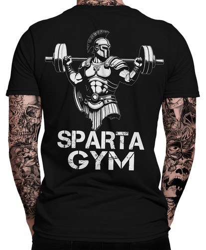 Shirt allenamento sparta gym - t-shirt,