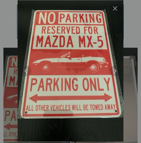 Targa metallo mazda mx5 - targa,