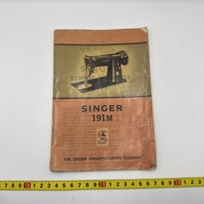 Singer 191M Libretto - The