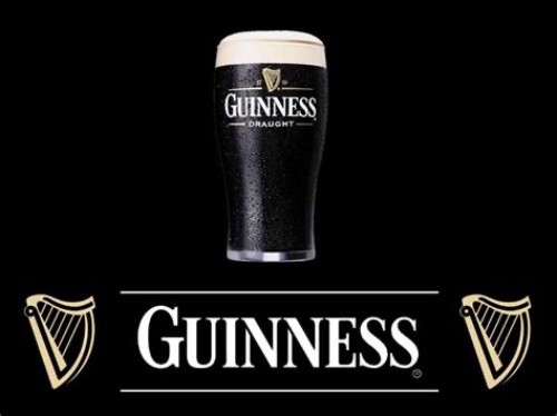 Insegna guinness draught bar - guinness,