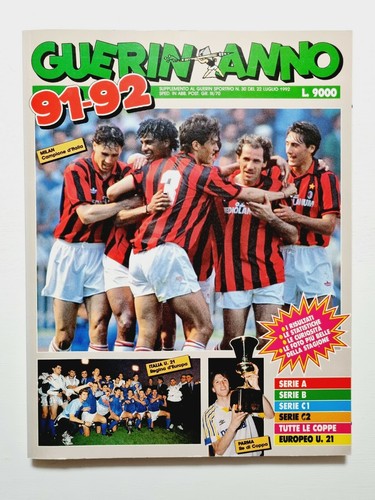Guerin sportivo anno - guerin, 1991-1992
