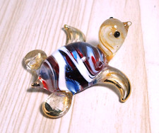 Sea Turtle figurine blue