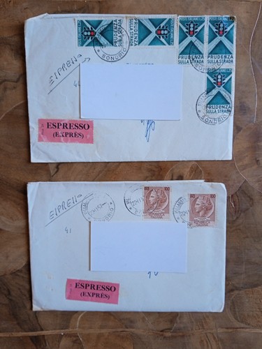 Buste viaggiate anni - 2,