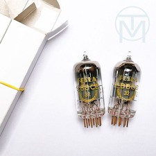 2x TESLA E88CC (6922 CCa E188CC) *Griglie Oro*, 4+12 Codici 1965, Testato NOS/100%