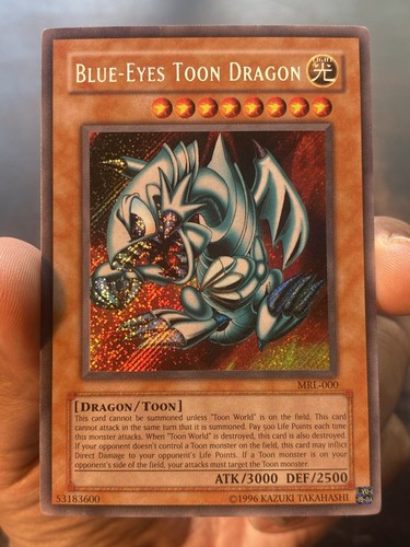 Drago toon occhi blu - blu, mrl-000