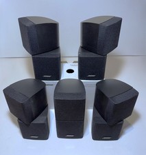 Bose 5x Altoparlanti Doppio Cubo Nero - Lifestyle Acoustimass - Buone condizioni