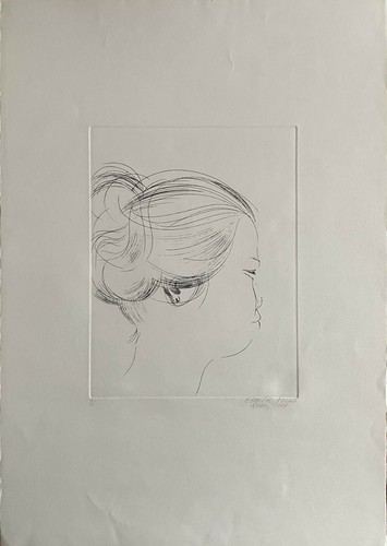 Emilio greco etching eiko - etching,