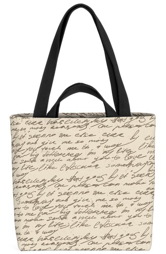 Borsa lettera scritta vintage