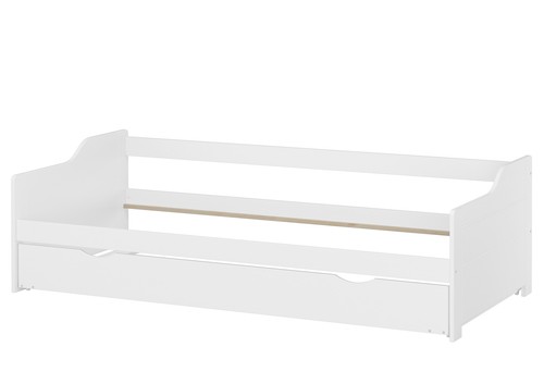 Bianco letto divano 90x200 - letto-divano,