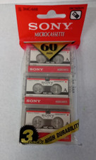 MICROCASSETTE SONY MC-60