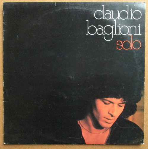 Claudio baglioni solo vinyl - claudio,