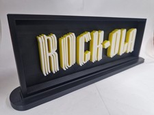 Rock-Ola Jukebox - 3D Shop Display Collection Sign Collectors Display 