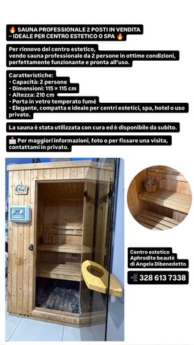 Eos sauna cabina classica - eos,