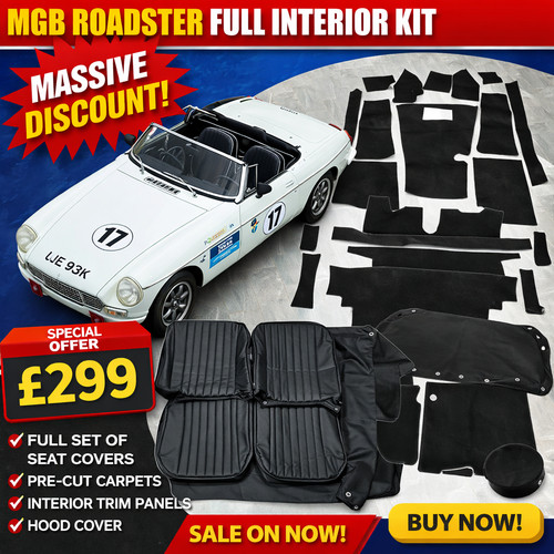 Mgb roadster 80 black - roadster, 72-