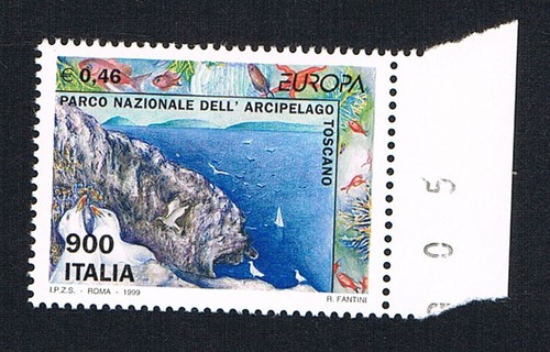 Italia francobollo europa - italia, 1