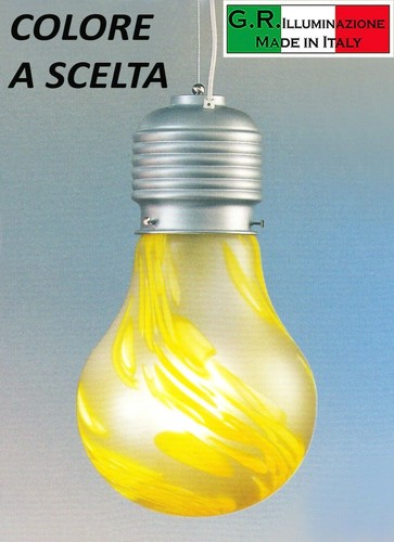 Lampadario moderno vetro - lampadario, in