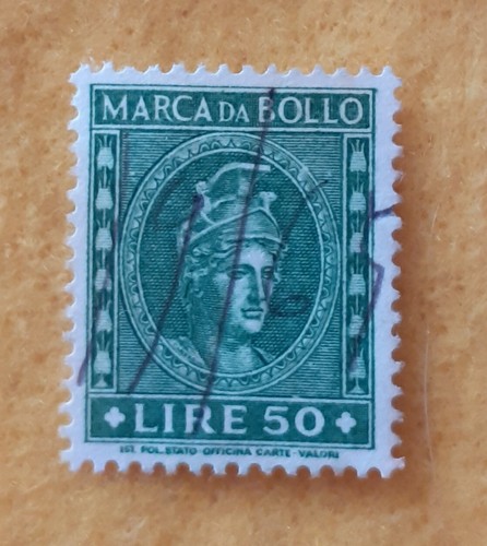 Marca bollo lire - da, 50