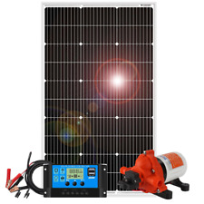 Kit Impianto Fotovoltaico Base con Pompa Acqua 12V e Regolatore di Carica