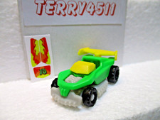 KINDER SORPRESA HOT ROD 2024-2025 - VQ 058 HOT ROD VERDE E GIALLO - CON CARTINA