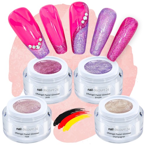 Set gel effetto led - gel,