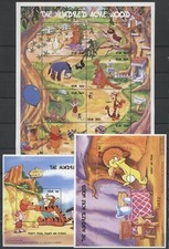Walt Disney, Pooh - Micronesia - 595-602, Bl.31-32 ** MNH 1998