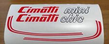 adesivi motorino cimatti 50 mini chic con cerchi da 10 pollici  anni 70 