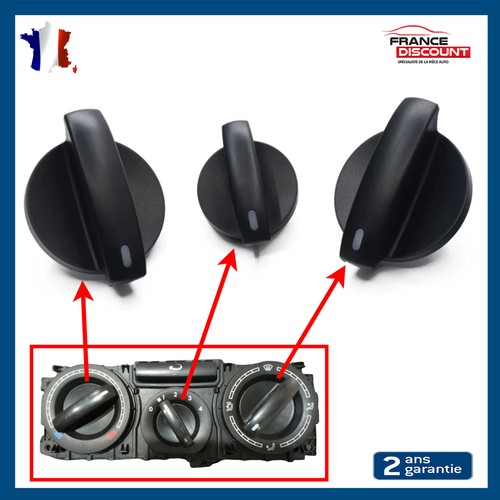 Bouton commande chauffage - bouton,