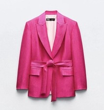 Giacca blazer Zara con cintura