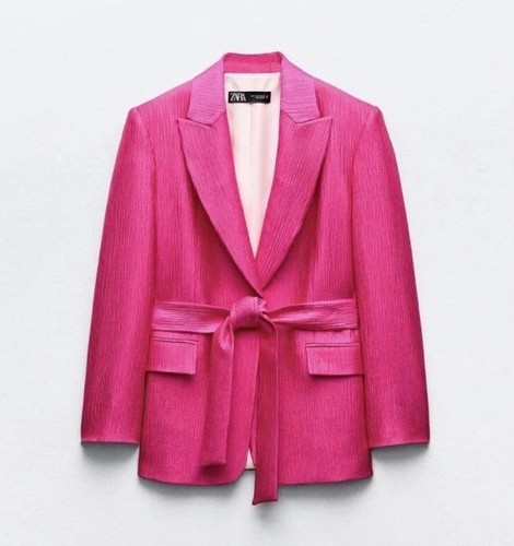 Giacca blazer zara con cintura - giacca,